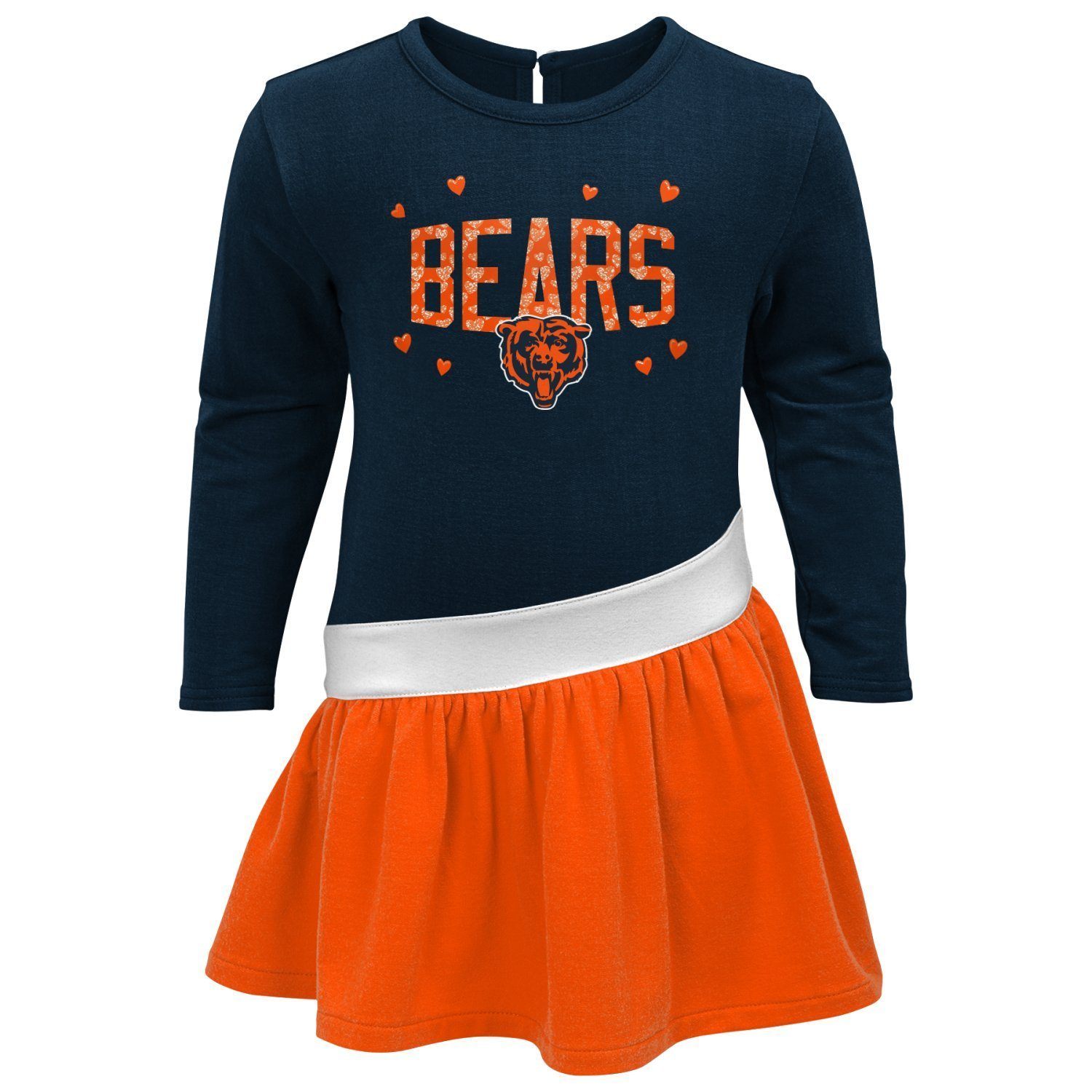 Outerstuff Print-Shirt NFL Tunika Jersey Kleid Chicago Bears