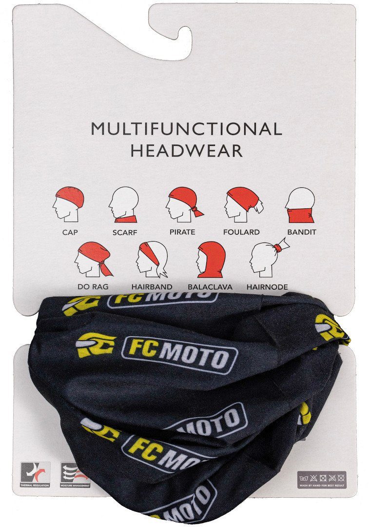 FC-Moto Sturmhaube Logo Multifunktionstuch Atmungsaktiv