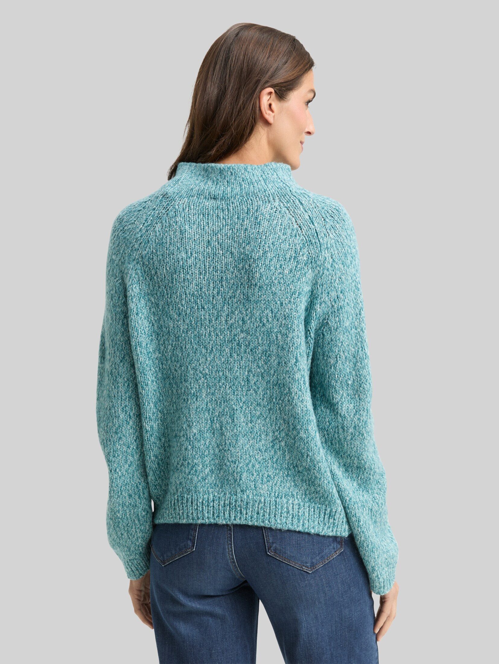 TOM TAILOR Strickpullover Pullover & Strickjacken Loose Fit Strickpullover mit Wollanteil