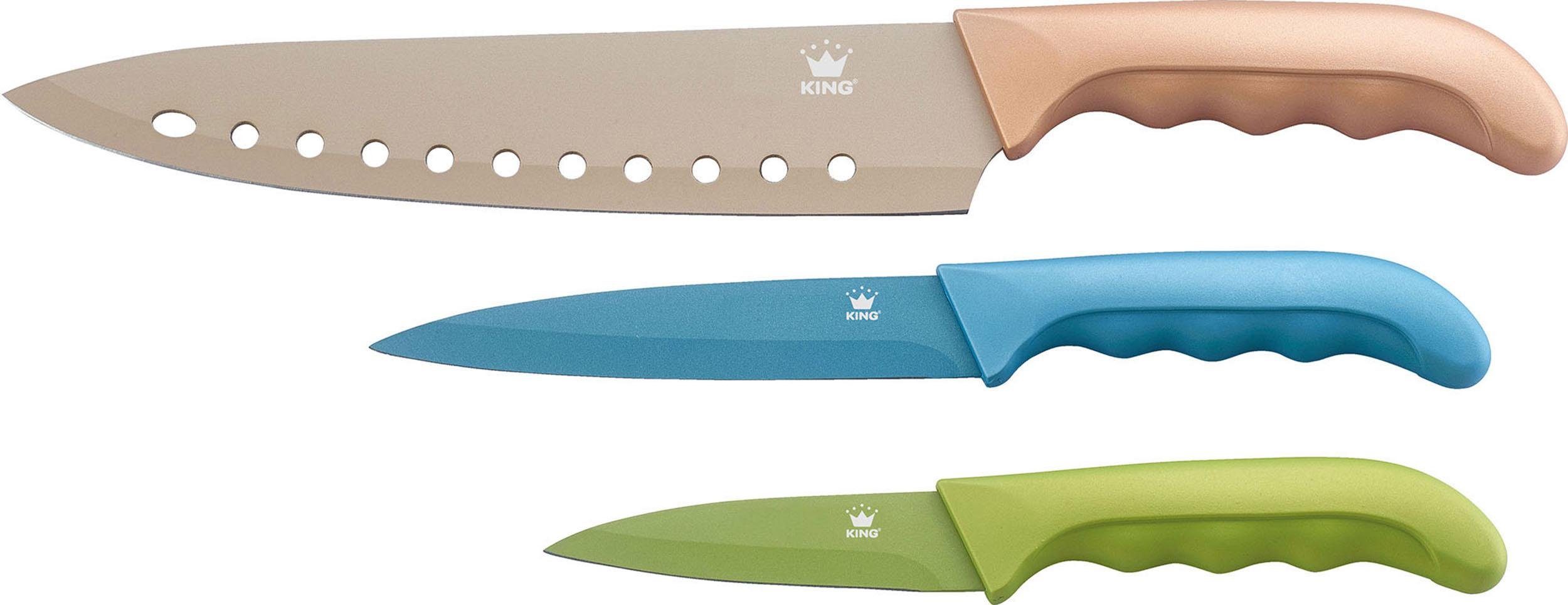 Messer-Set Metallic