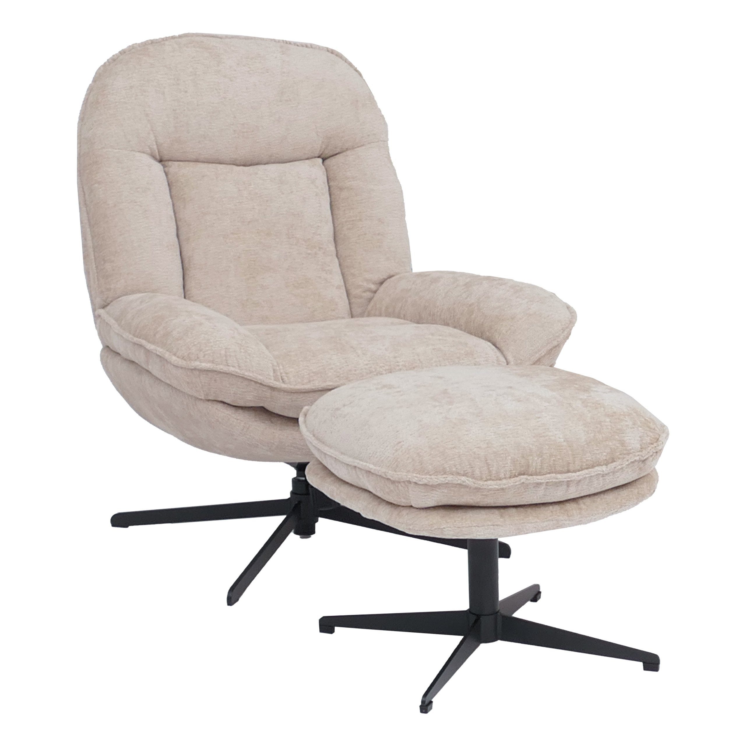 MCW Relaxsessel MCW-P32-MH, Sessel um 360° drehbar