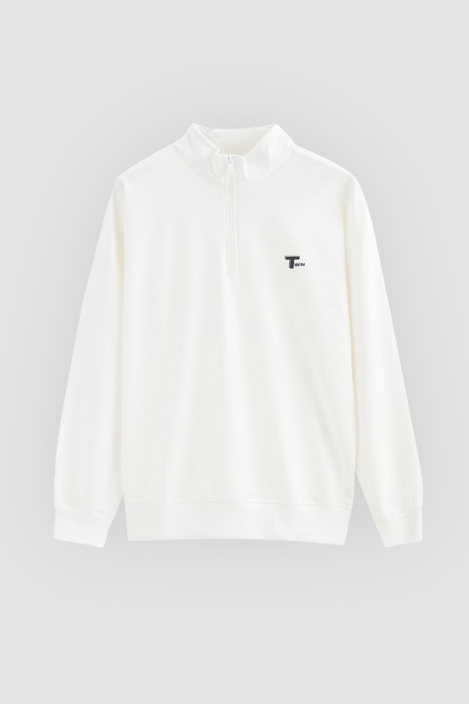 D'S DAMAT Longsweatshirt Twn-Sweatshirt mit entspannter Passform und schlichtem Schnitt