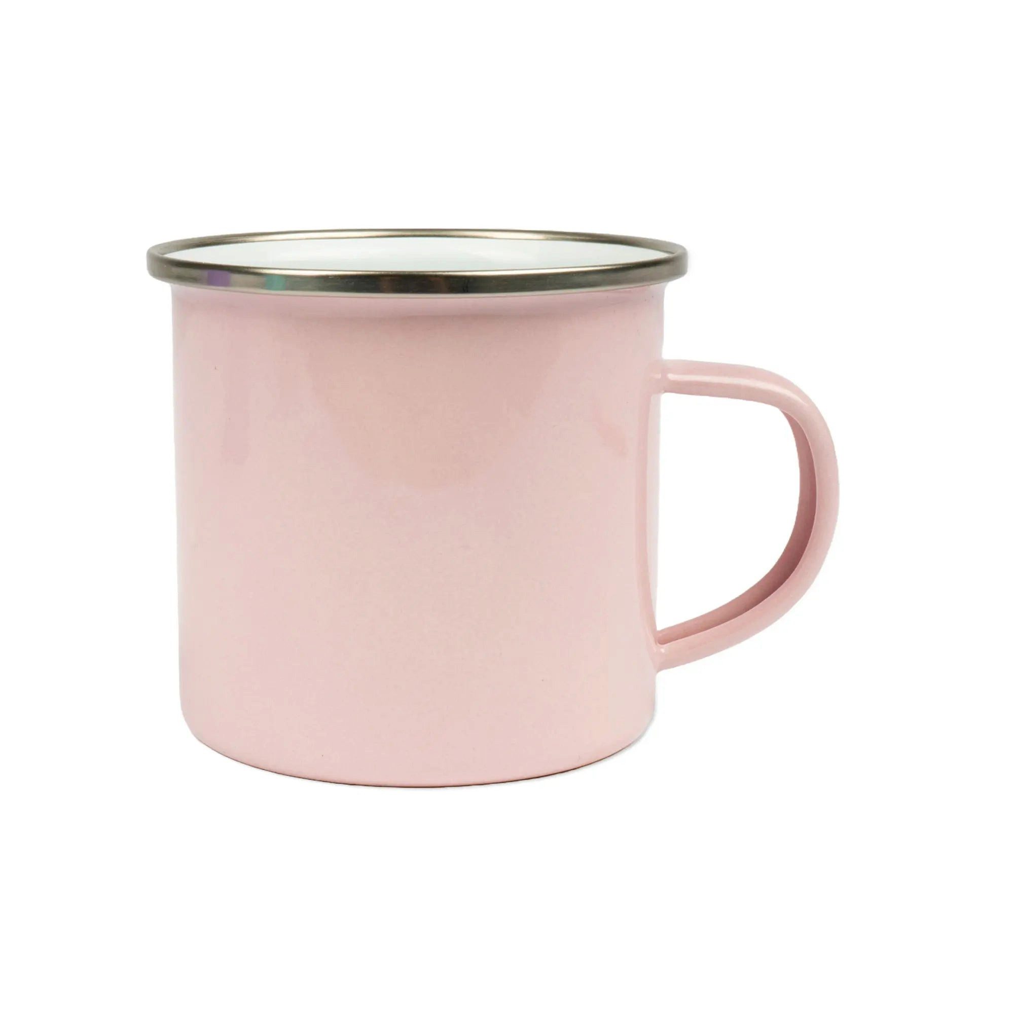 PlottPrint Tasse Pastell Emaille Sublimationsrohling 300 ml, 1-tlg., Stahl