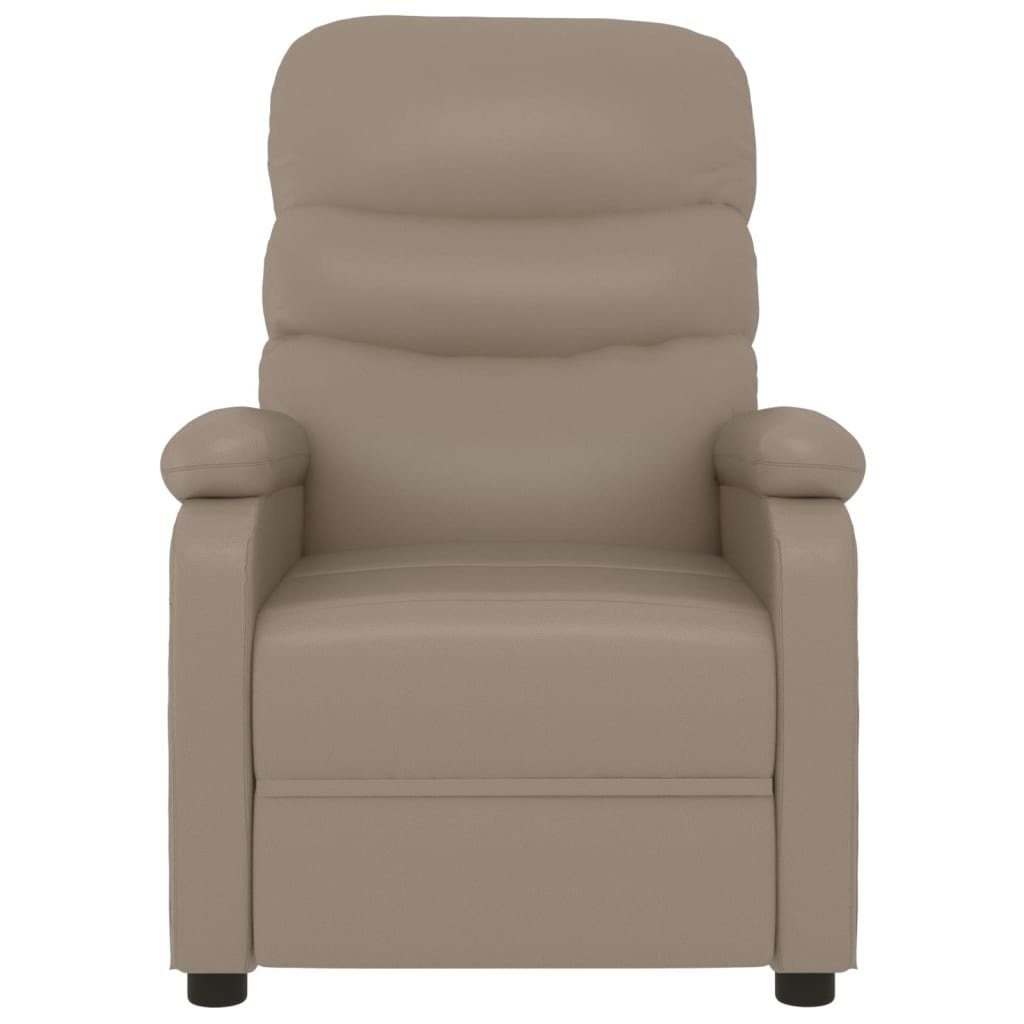 Kunstleder Massagesessel Elektrisch (1-St) Cappuccino-Braun Massagesessel vidaXL