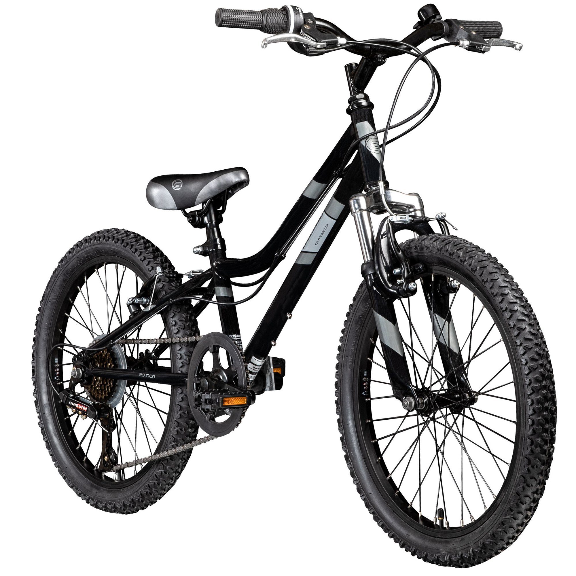 Galano Mountainbike GA20, 7 Gang, Kettenschaltung, Kinderfahrrad 20 Zoll 120 - 135 cm Mädchen Jungen Fahrrad ab 5 Jahre