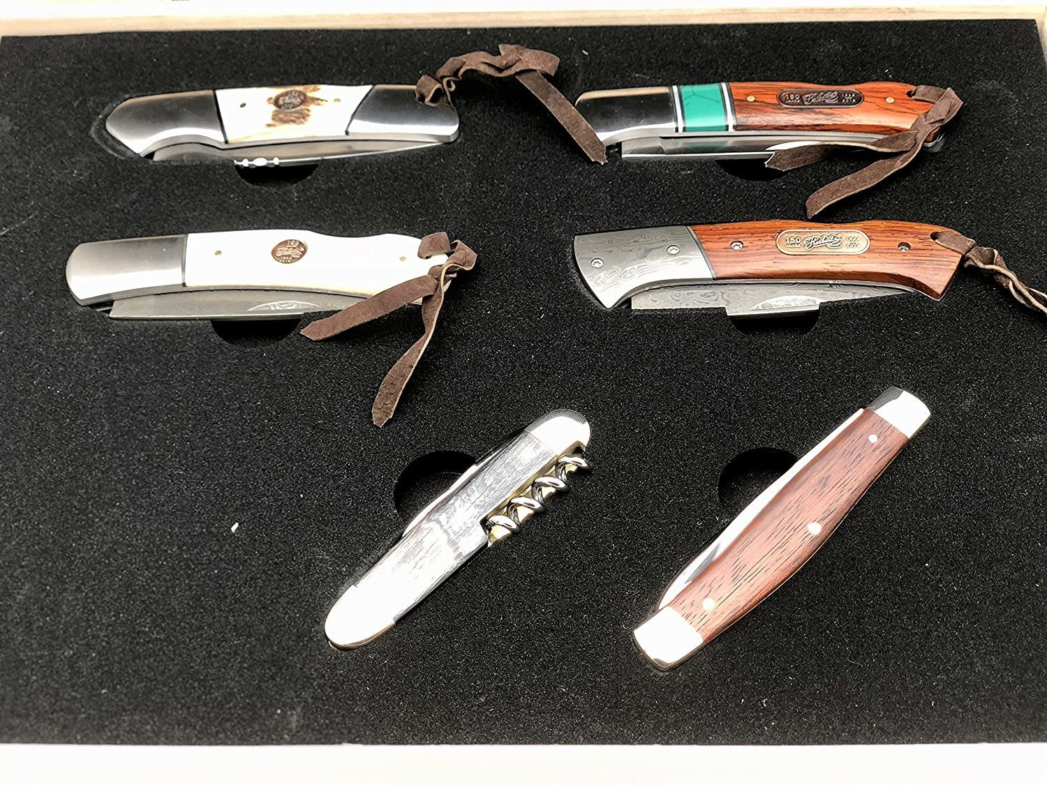 Herbertz Taschenmesser Herbertz Jubiläums Ножи 6-er Set im Kasten 320150