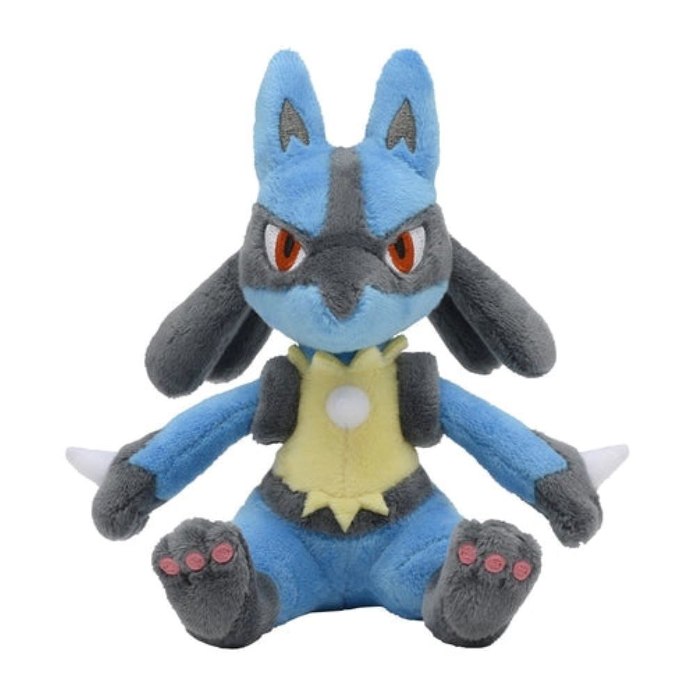 Pokémon Center Plüschfigur Pokemon Lu Originalcario Kuscheltier - 16 cm Plü günstig online kaufen