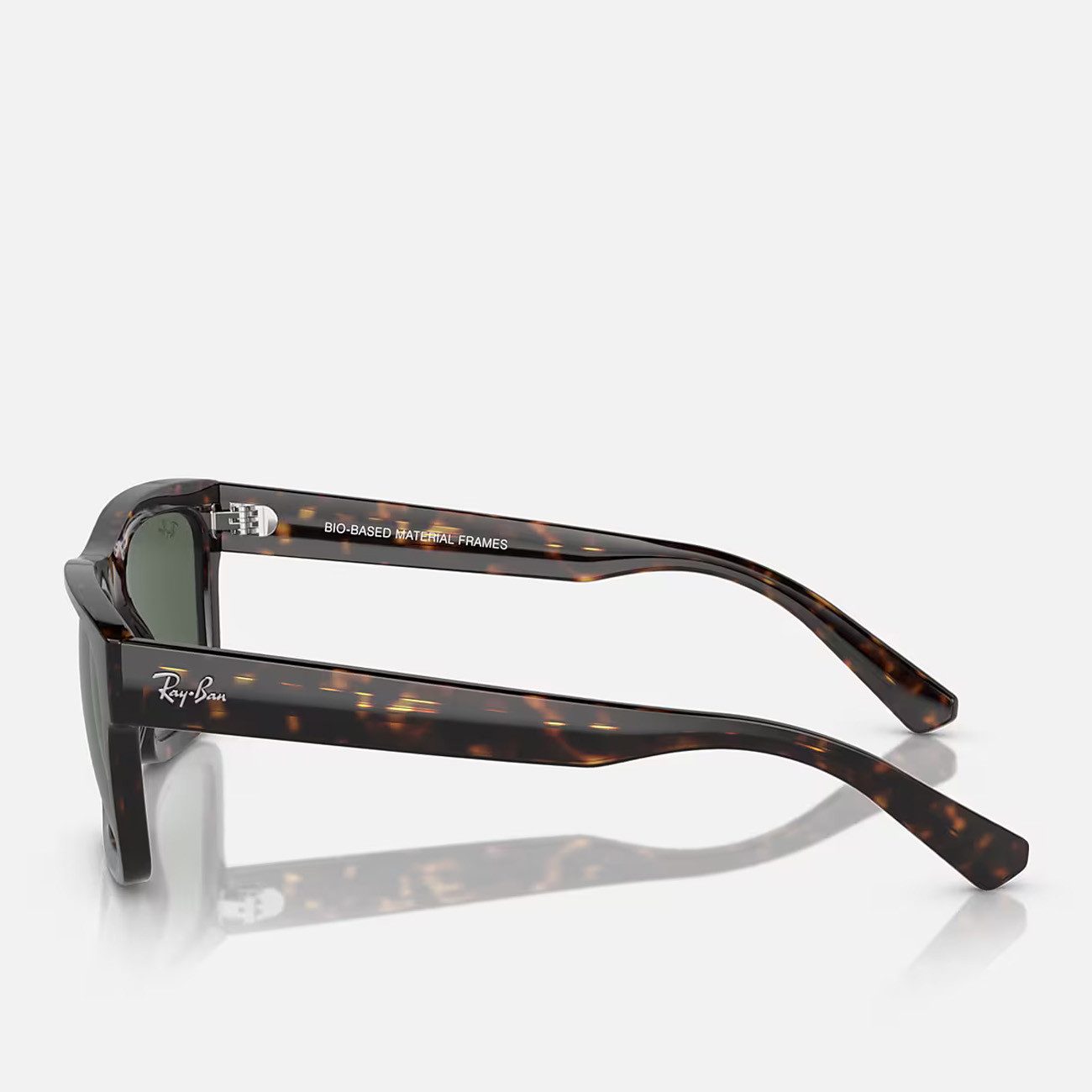 Ray-Ban Sonnenbrille Ray-Ban Warren Bio Based RB4396 135971 57 Havana Dark Green