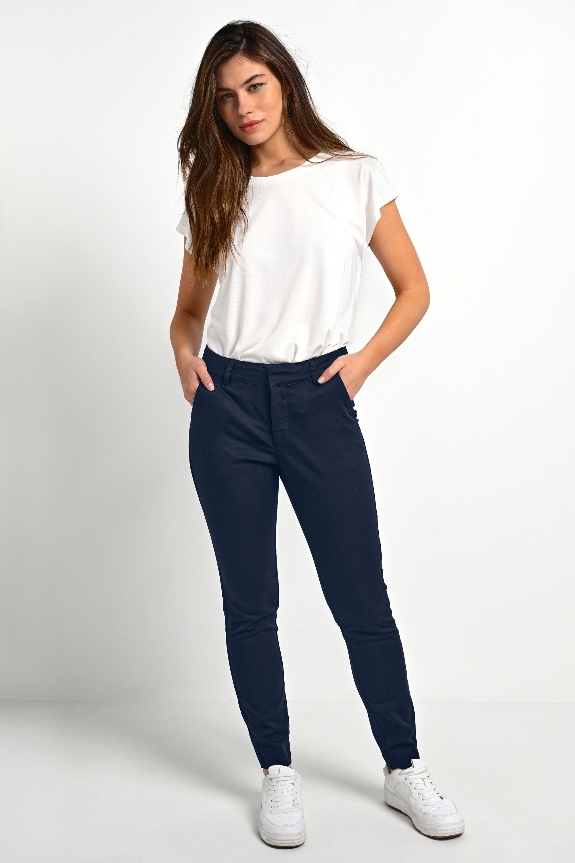 KAFFE Stoffhose Casual Hose KAlea günstig online kaufen