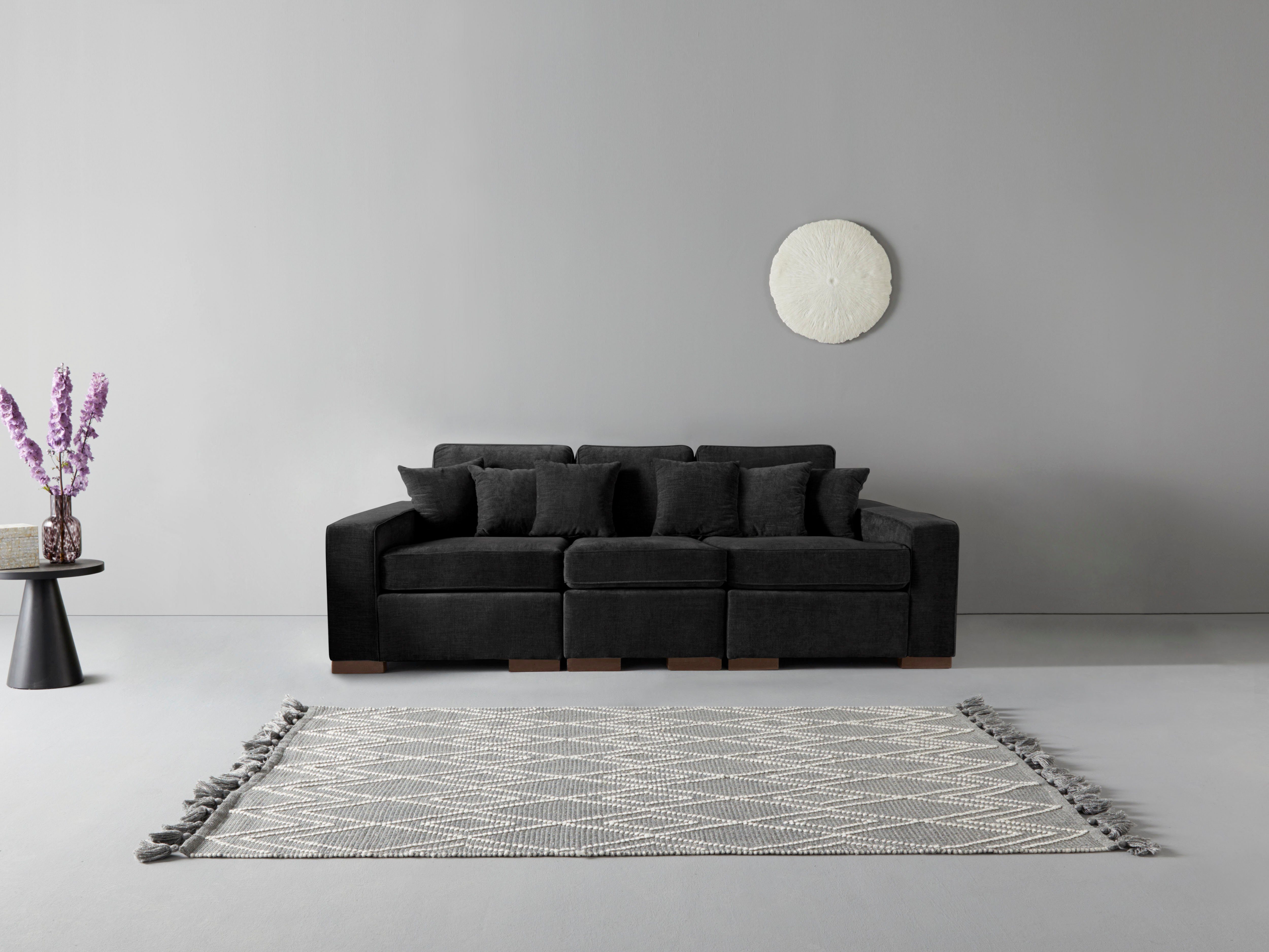 Home affaire 3-Sitzer Skara, Lounge-Sofa mit günstig online kaufen