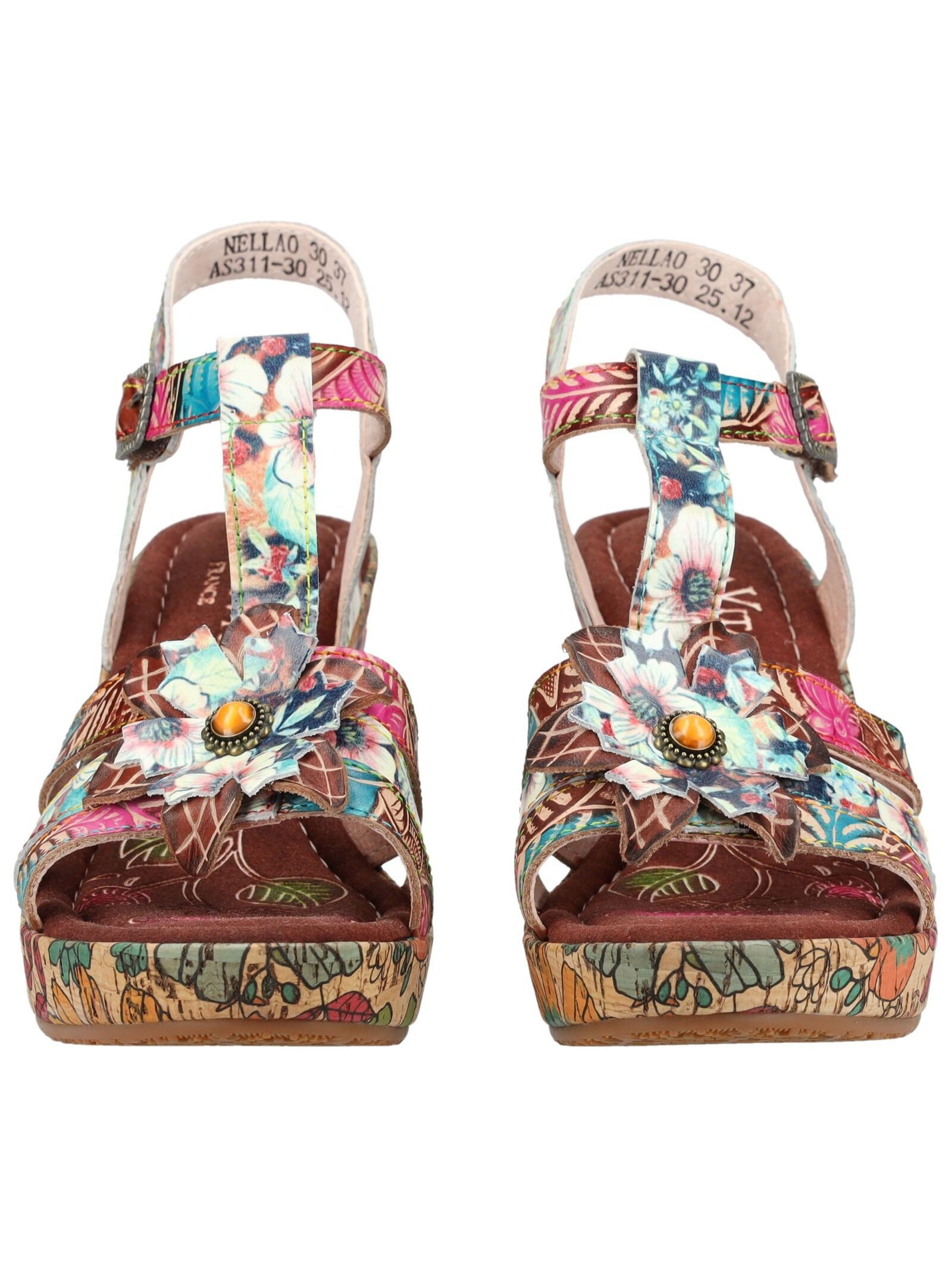 LAURA VITA LAURA VITA Sandalen Leder High-Heel-Sandalette