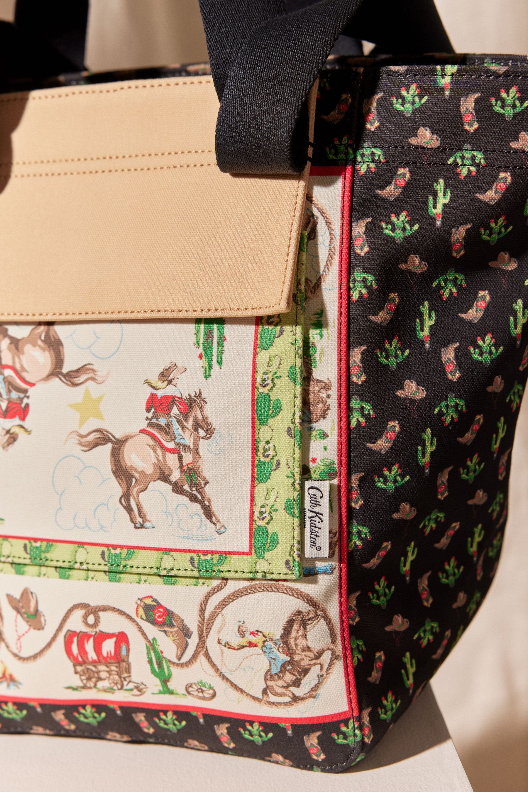 Cath Kidston Shopper Cath Kidston Große Stoff-Tragetasche Cowgirl (1-tlg)