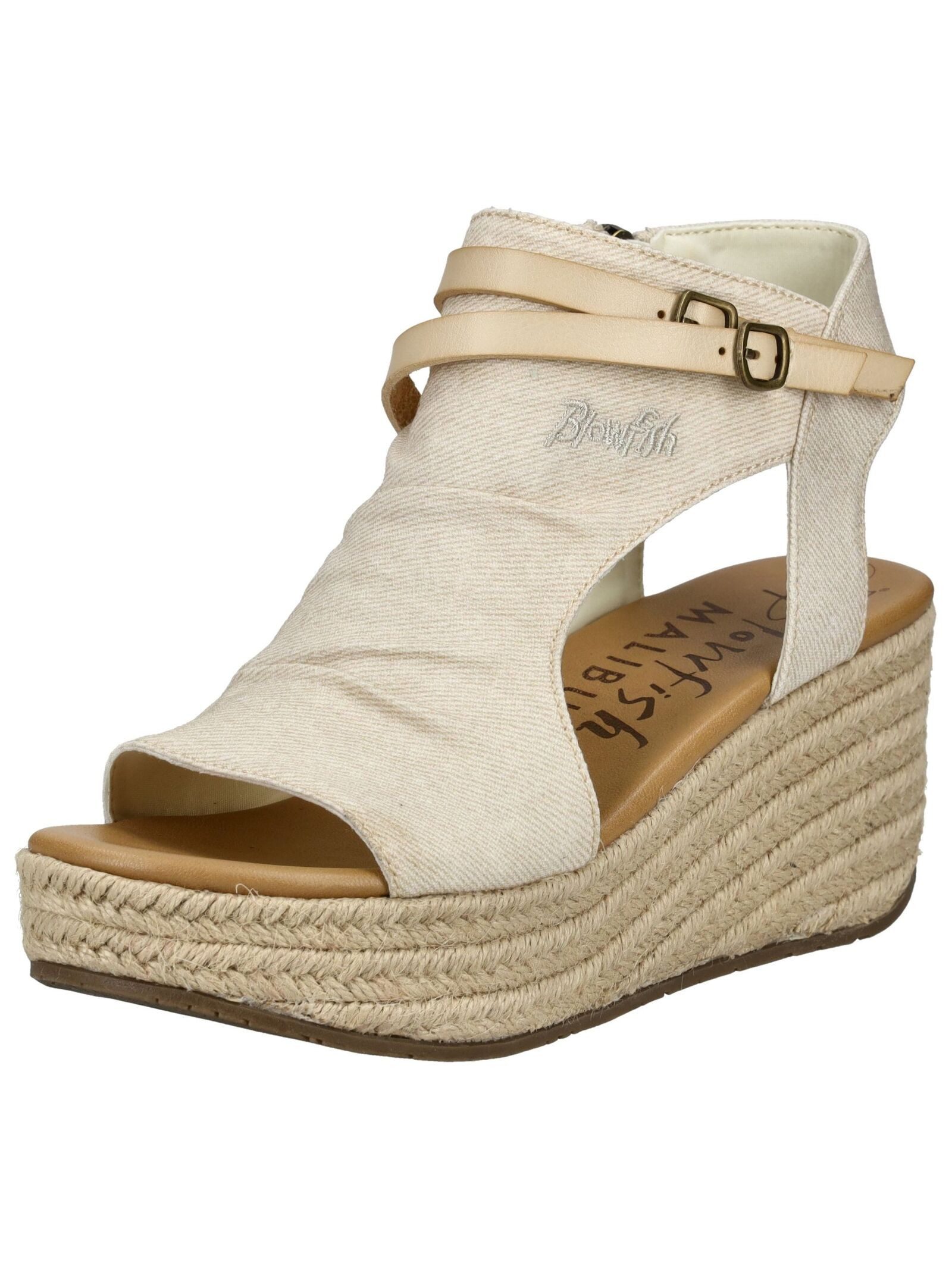 Blowfish Sandalen Lederimitat/Textil Keilsandalette günstig online kaufen
