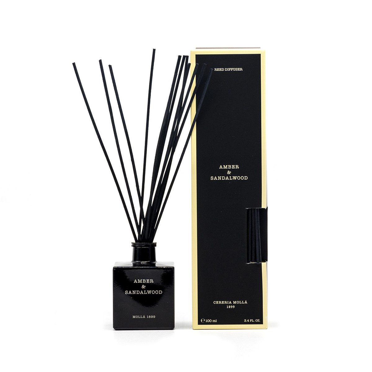 Raumduft Cereria Molla 1899 Mikado Amber & Sandalwood Diffuser Premium