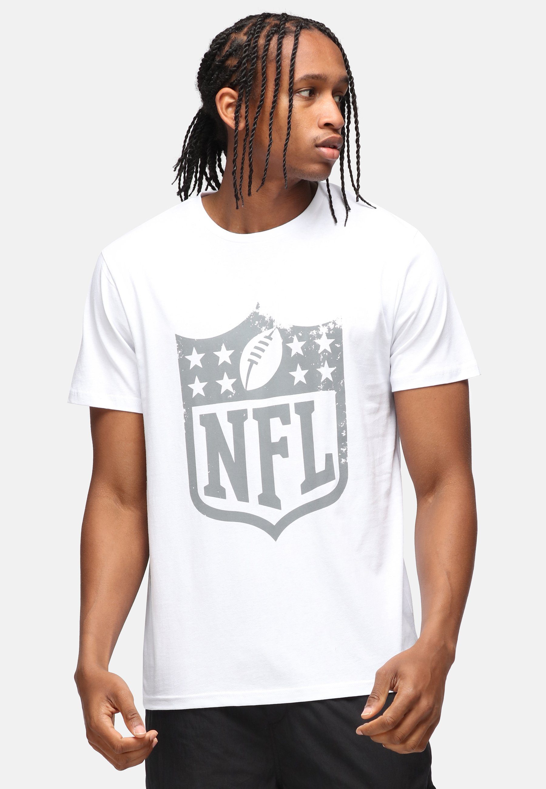 Recovered Core T-Shirt Bio-Baumwolle zertifizierte NFL Shield GOTS Vintage