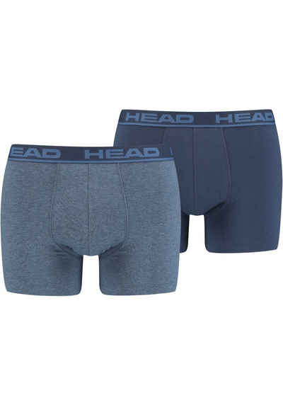 Head Boxershorts (2-St) Trunks aus superweicher Baumwolle