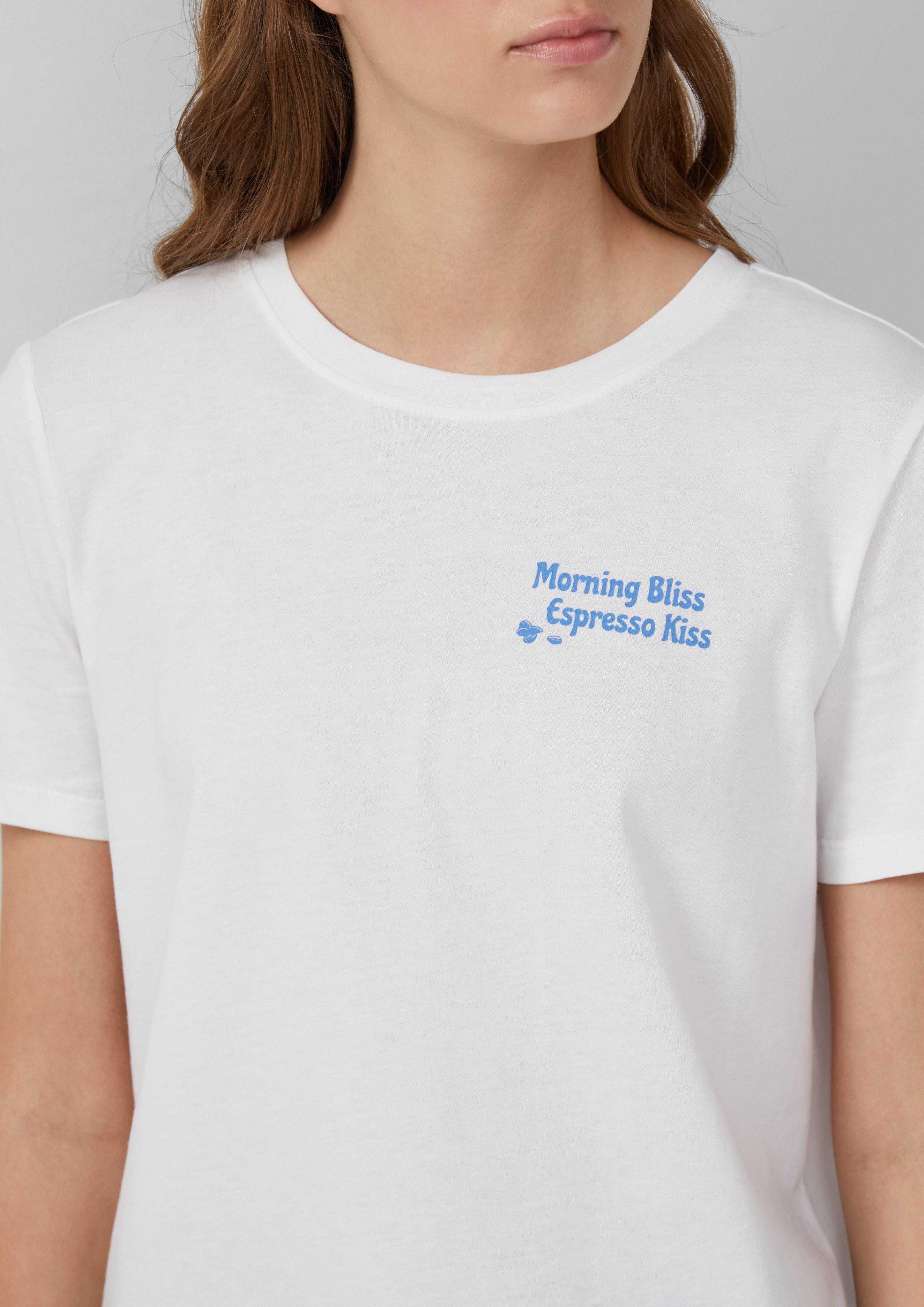 s.Oliver Kurzarmshirt T-Shirt mit Front- und günstig online kaufen