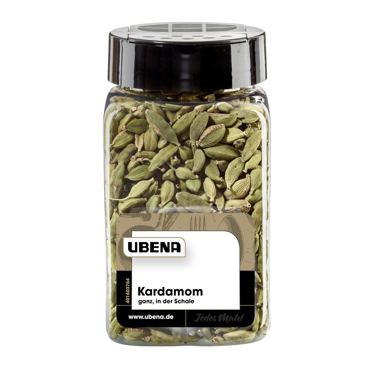 UBENA Gewürz, Ubena Kardamom ganz intensives exquisites Gewürz Packung 165g