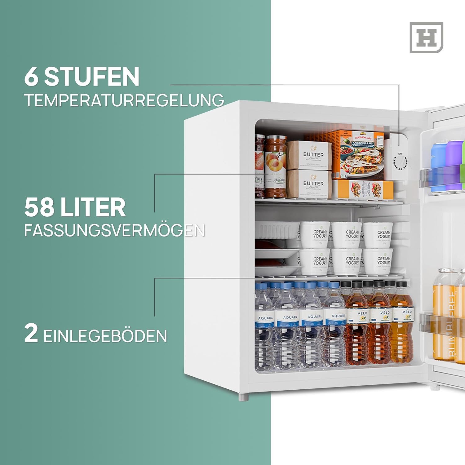 Heinrich´s Getränkekühlschrank HKB 4388