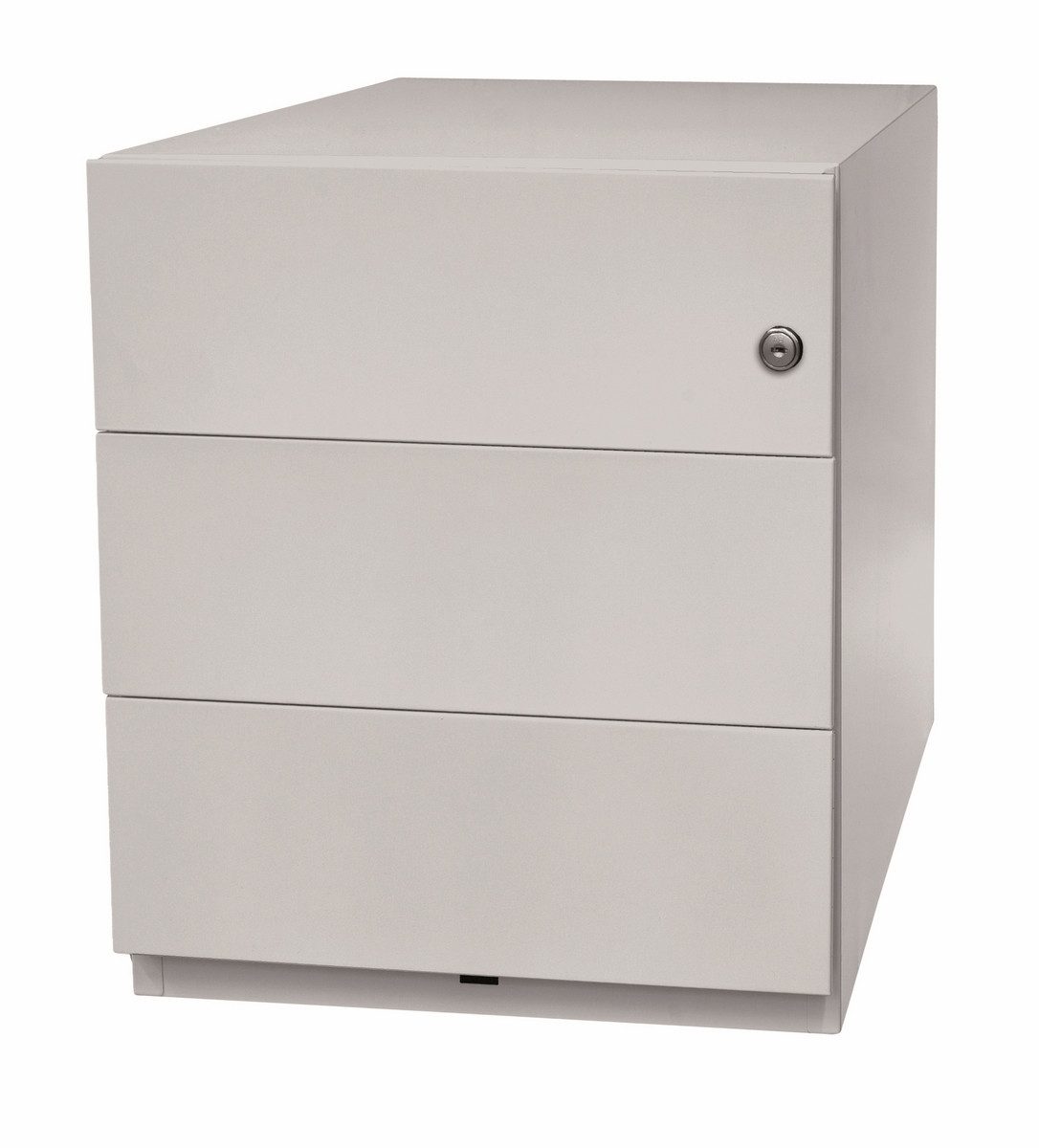 Bisley Rollcontainer Note Rollcontainer, in Lichtgrau - Maße: H 50 x B 42 x T 57 cm