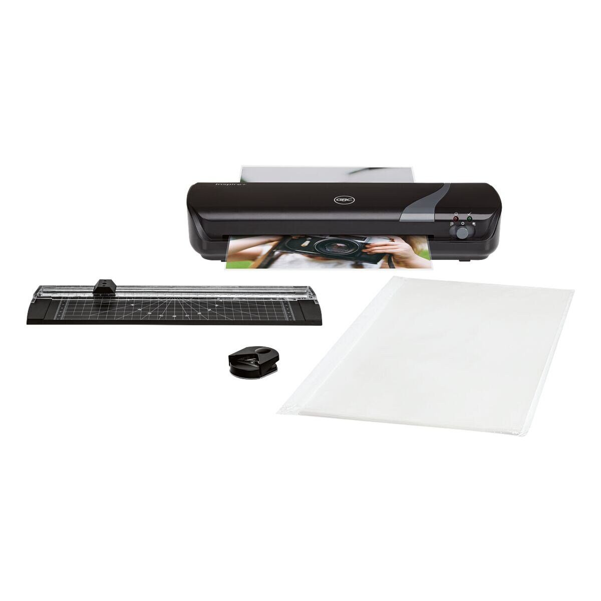 GBC Laminiergerät Inspire+, Set inkl. Zubehör, bis A4, Heiß-/ Kaltlaminierung