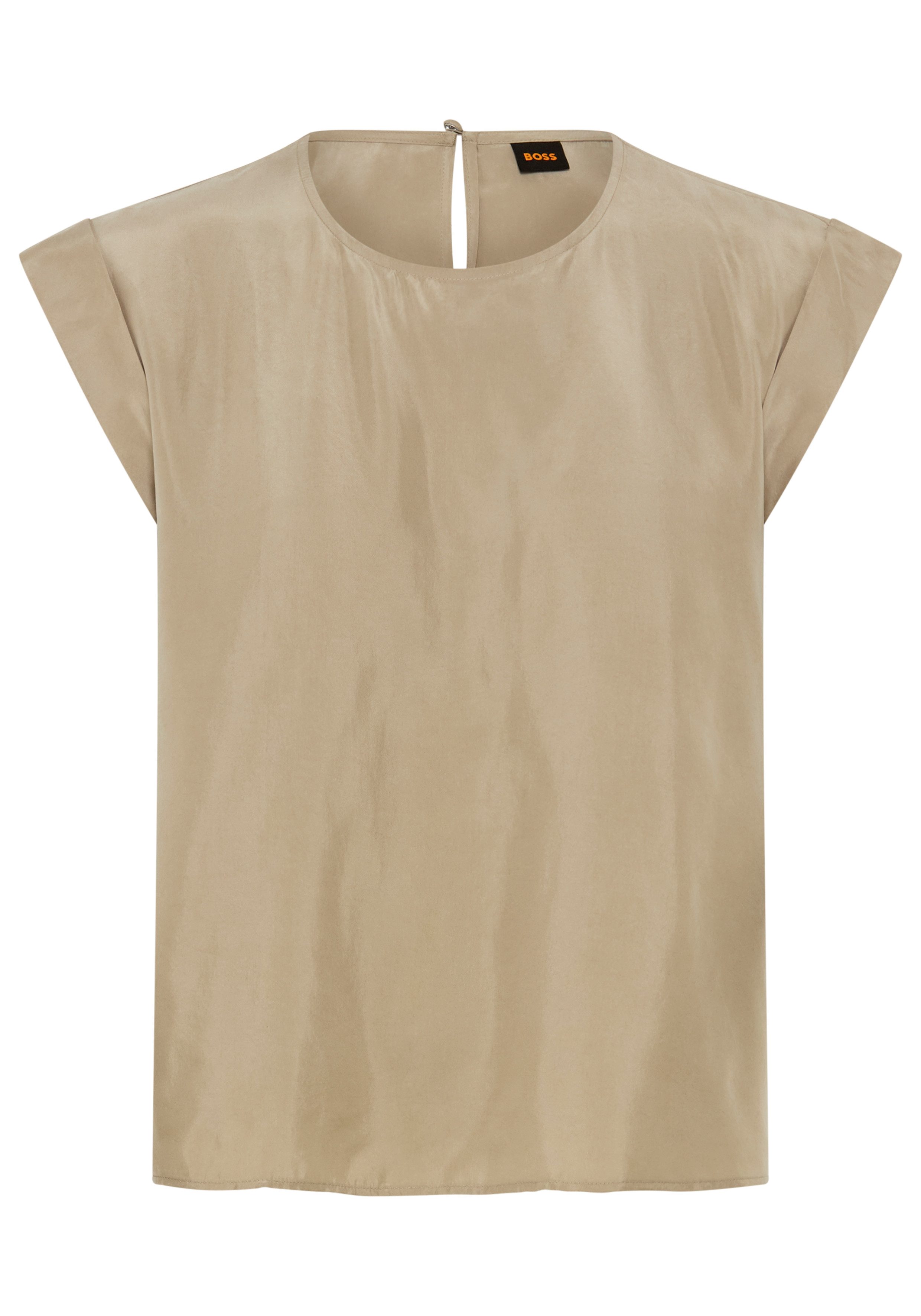 BOSS ORANGE Shirtbluse Irnette Premium Damenmode mit Ärmelaufschlag