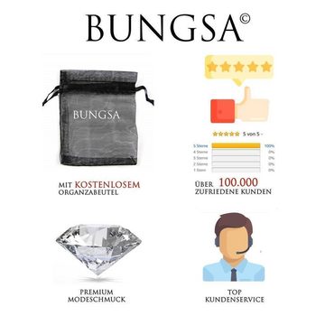 BUNGSA Anhänger Set Anhänger Sonnenrad Silber aus Edelstahl Unisex (1-tlg), Pendant Halsketten