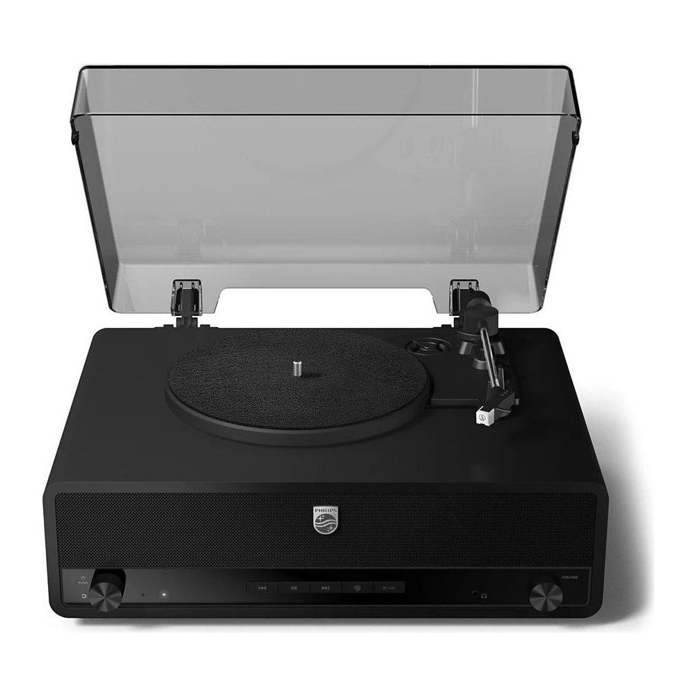 Philips TAV3000B/10 The Stevie Plattenspieler Bluetooth Schwarz Plattenspieler
