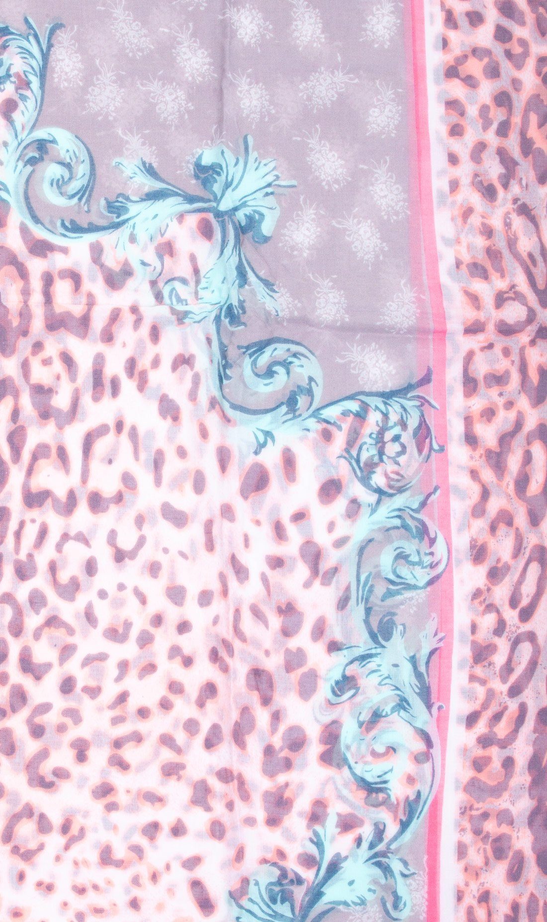 Faera Loop, Damen Schal italienisches Leopardenmuster weich leicht Loop Run günstig online kaufen