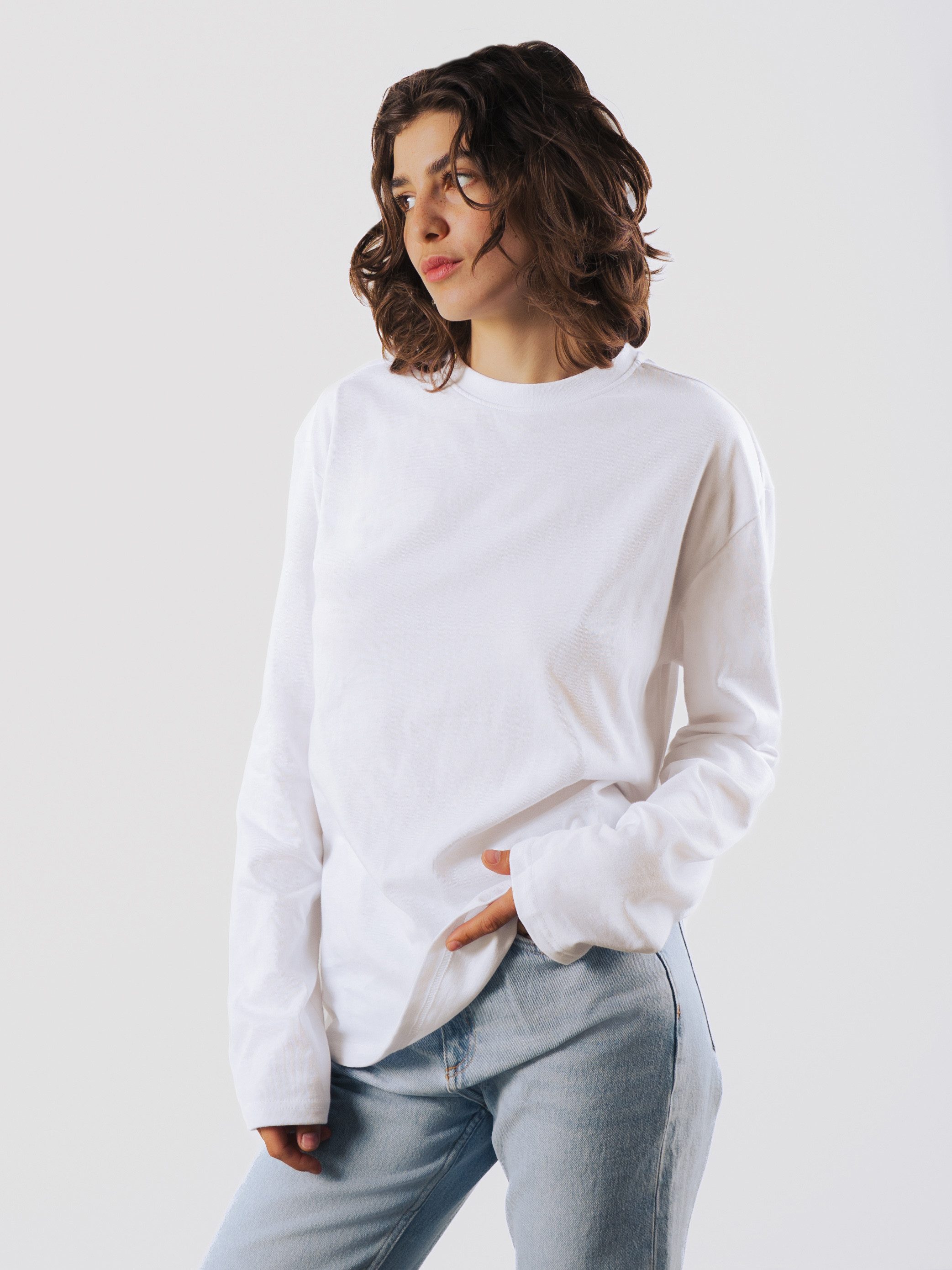 HONEST BASICS Langarmshirt OG Lang Frauen aus OCS und GRS zertifizierter Bi günstig online kaufen