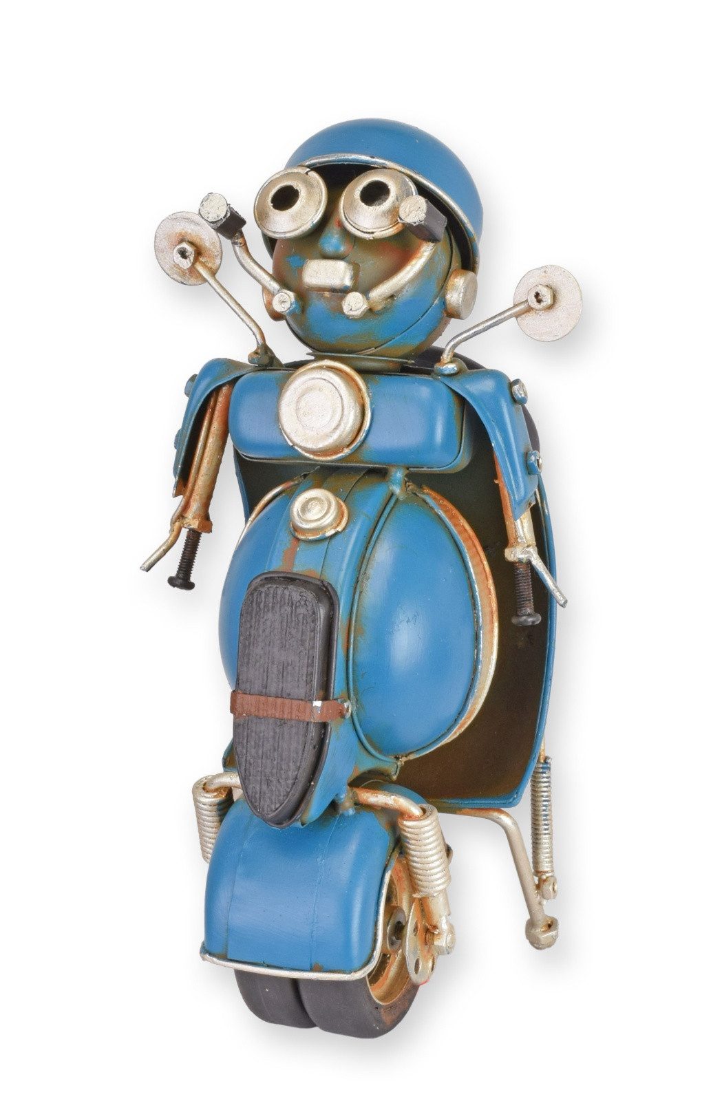 Aubaho Dekoobjekt Blechmodell Roboter Replikat Retro Design Dekoration