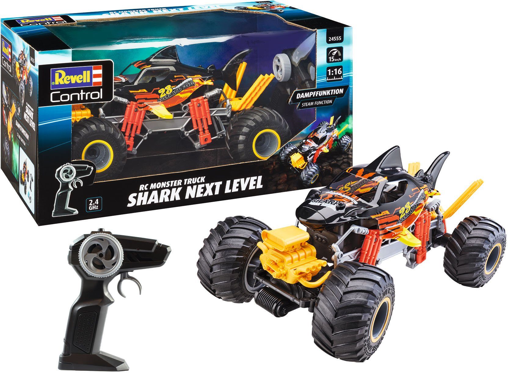 RC-Monstertruck Revell® control, Shark Next Level