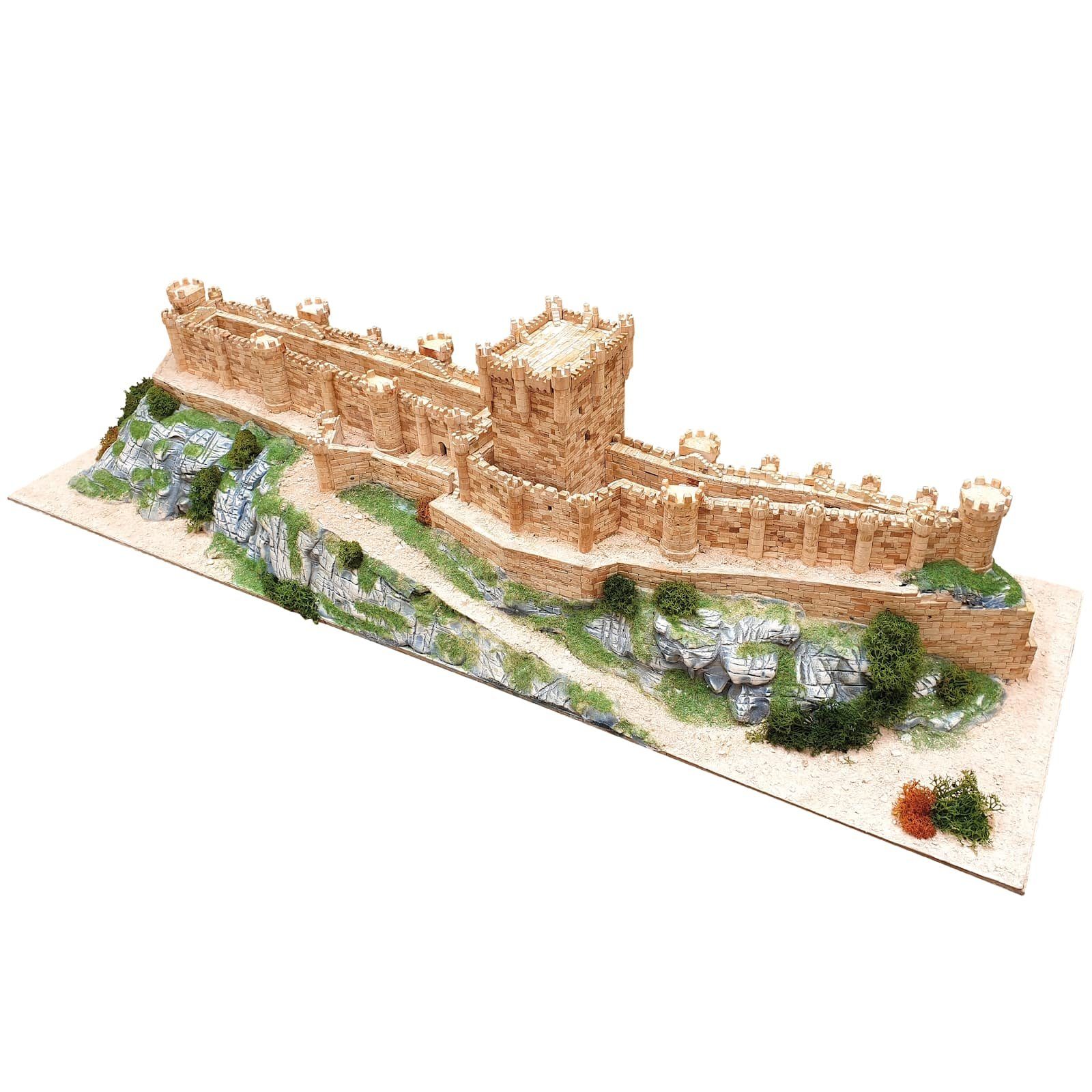 Firma Aedes Ars S.L. ® Modellbausatz AEDES ARS Steinbaukasten - Schloss von Penafiel