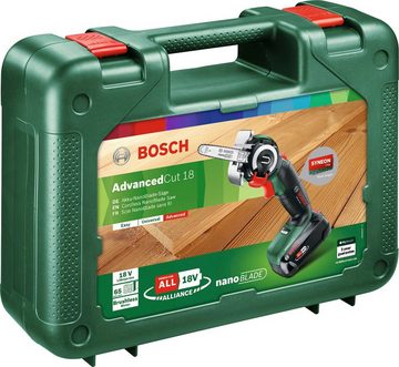 Bosch Home & Garden Akku-Säbelsäge AdvancedCut 18, Set, 18 V, 2,5 Ah, inkl. Akku und Ladegerät