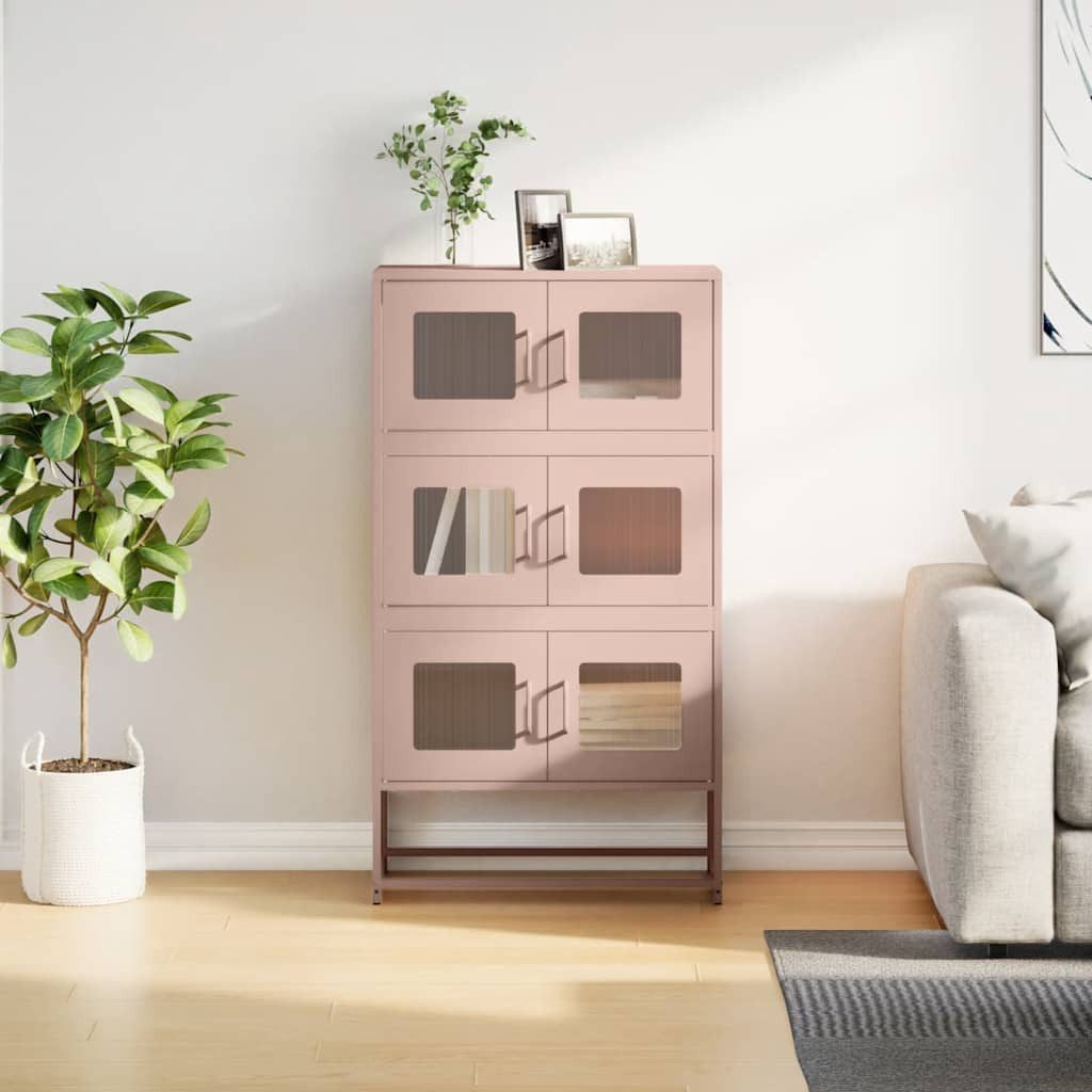vidaXL Highboard Highboard Rosa 68x39x123 cm günstig online kaufen