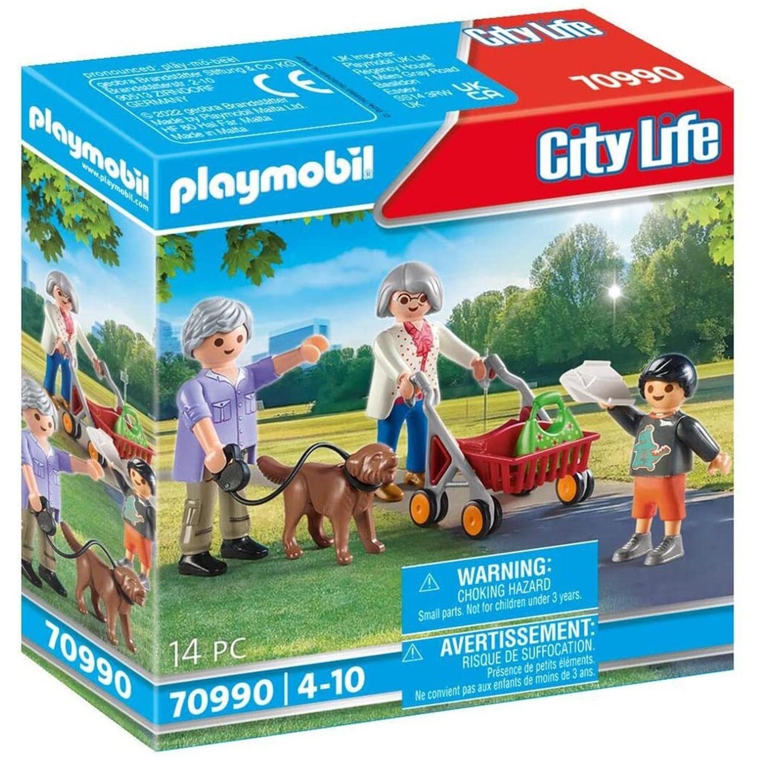 Playmobil® 70990 Großeltern mit Enkel Konstruktions-Spielset günstig online kaufen
