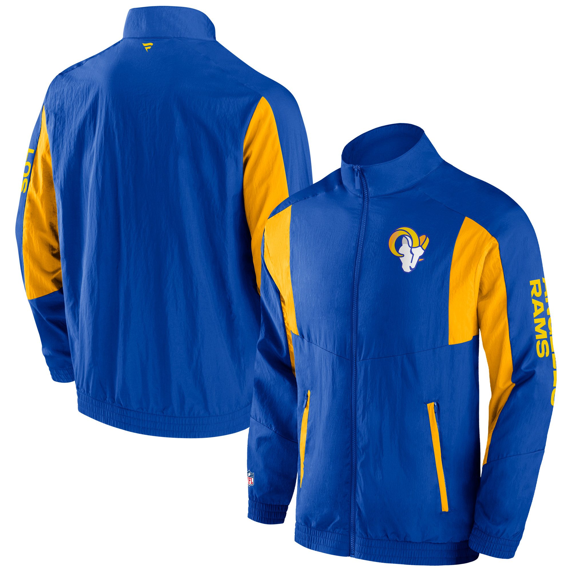 Fanatics Bomberjacke Fanatics Jacke Los Angeles Rams Woven Track günstig online kaufen
