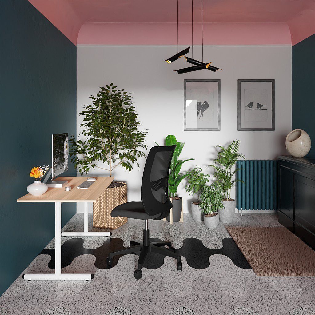 Schreibtisch, Home – / Schreibtisch, Computertisch Buche Computertisch, Levira - Aller Weiß LEVIRA