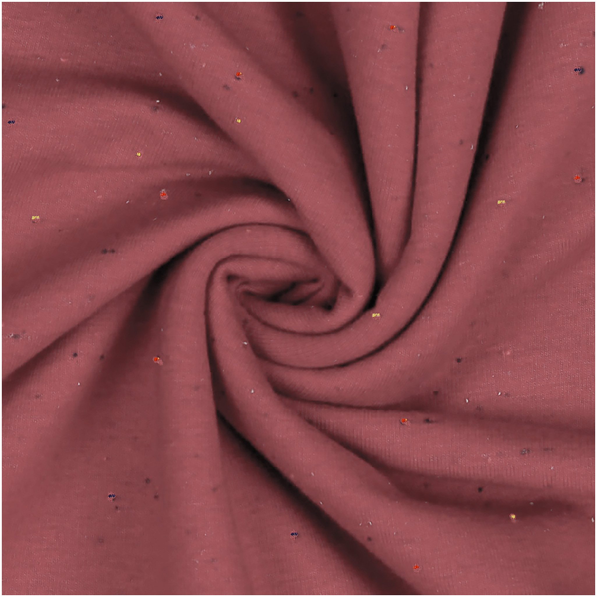 maDDma Stoff 0,5m Sweat-Stoff Cosy Colours Meterware Sweatstoff Sweat Farbwahl, 038 - altrosè
