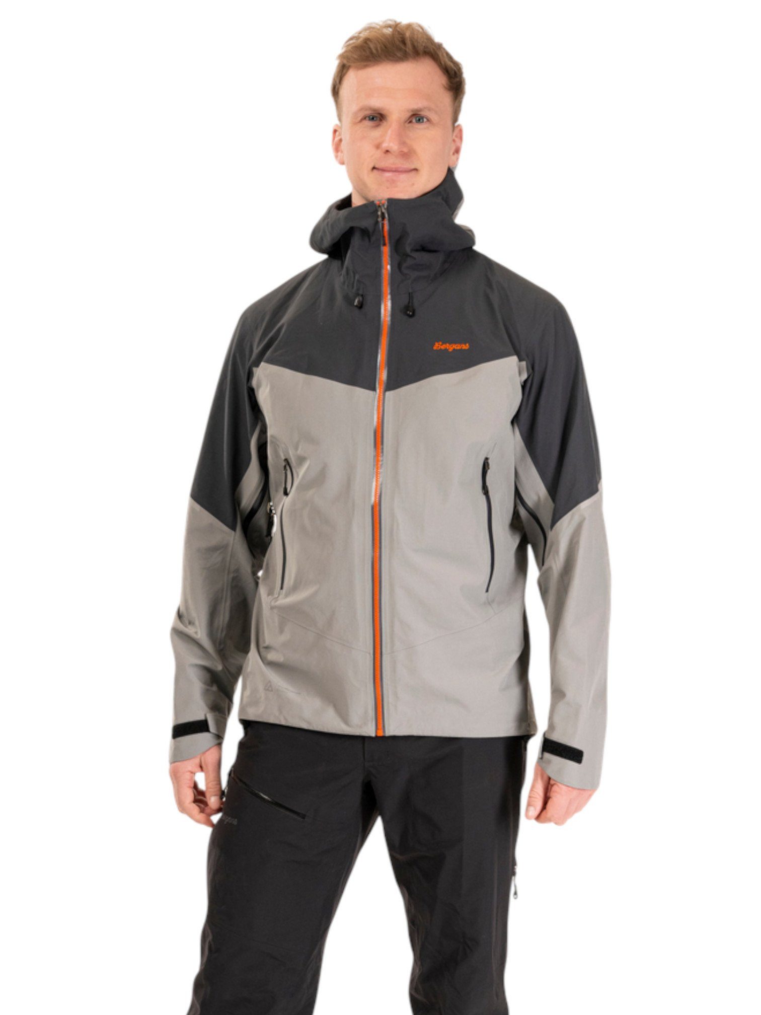 Bergans Softshelljacke Wanderjacke Rabot Alpine 3L Shell (Hardshelljacke, wasserdicht)