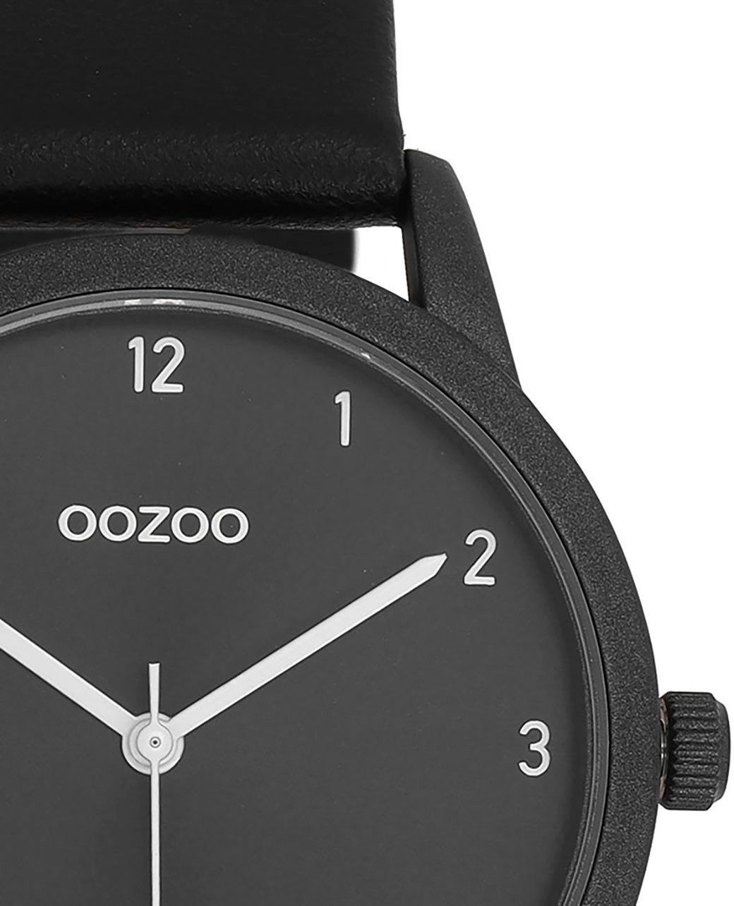 OOZOO Quarzuhr C11079, Armbanduhr, Damenuhr, Lederarmband, günstig online kaufen