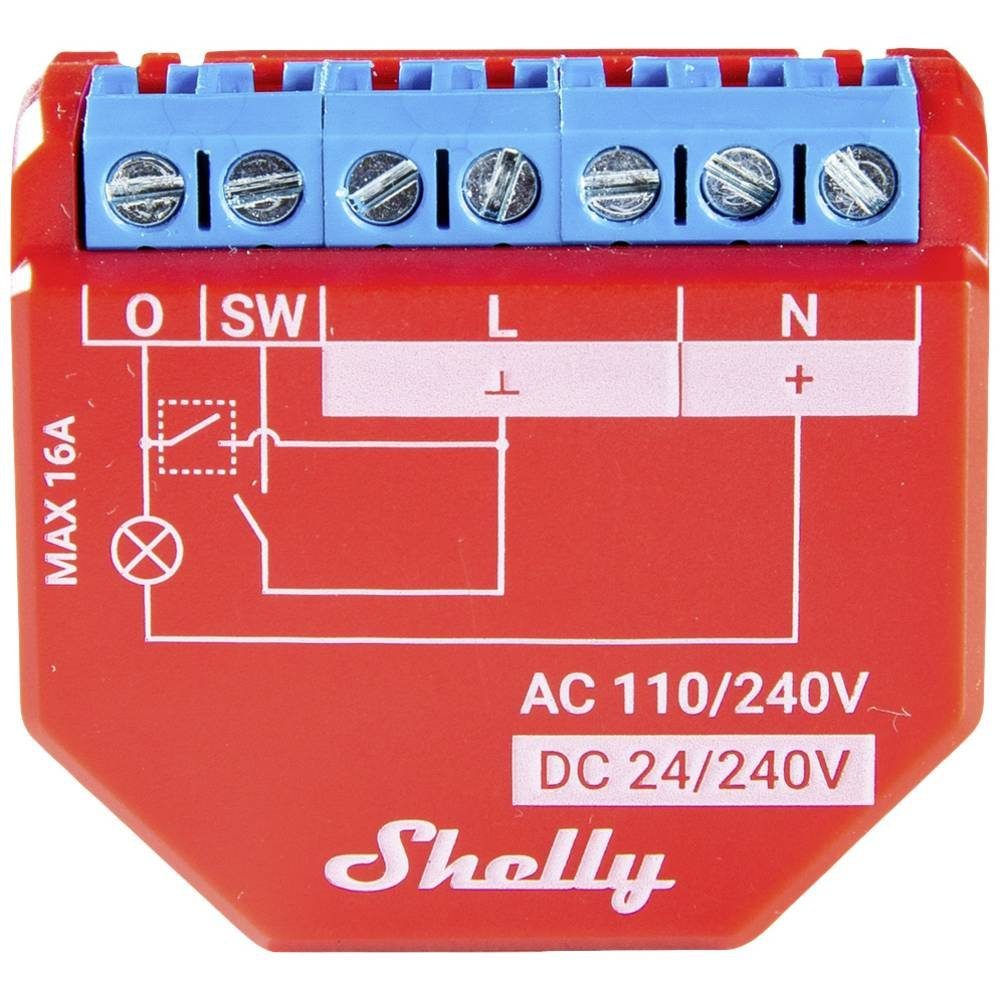 Shelly Schalt-Messaktor Smart-Home-Steuerelement, mit Messfunktion
