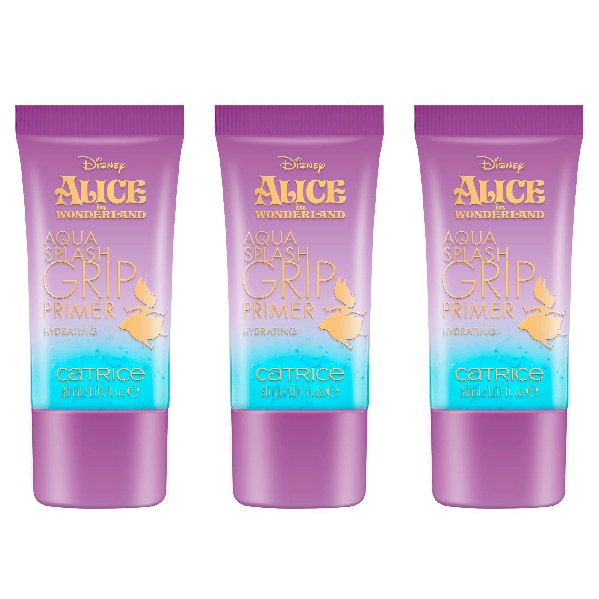 Catrice Primer Disney Alice in Wonderland Aqua Splash Grip Primer, 3-tlg.
