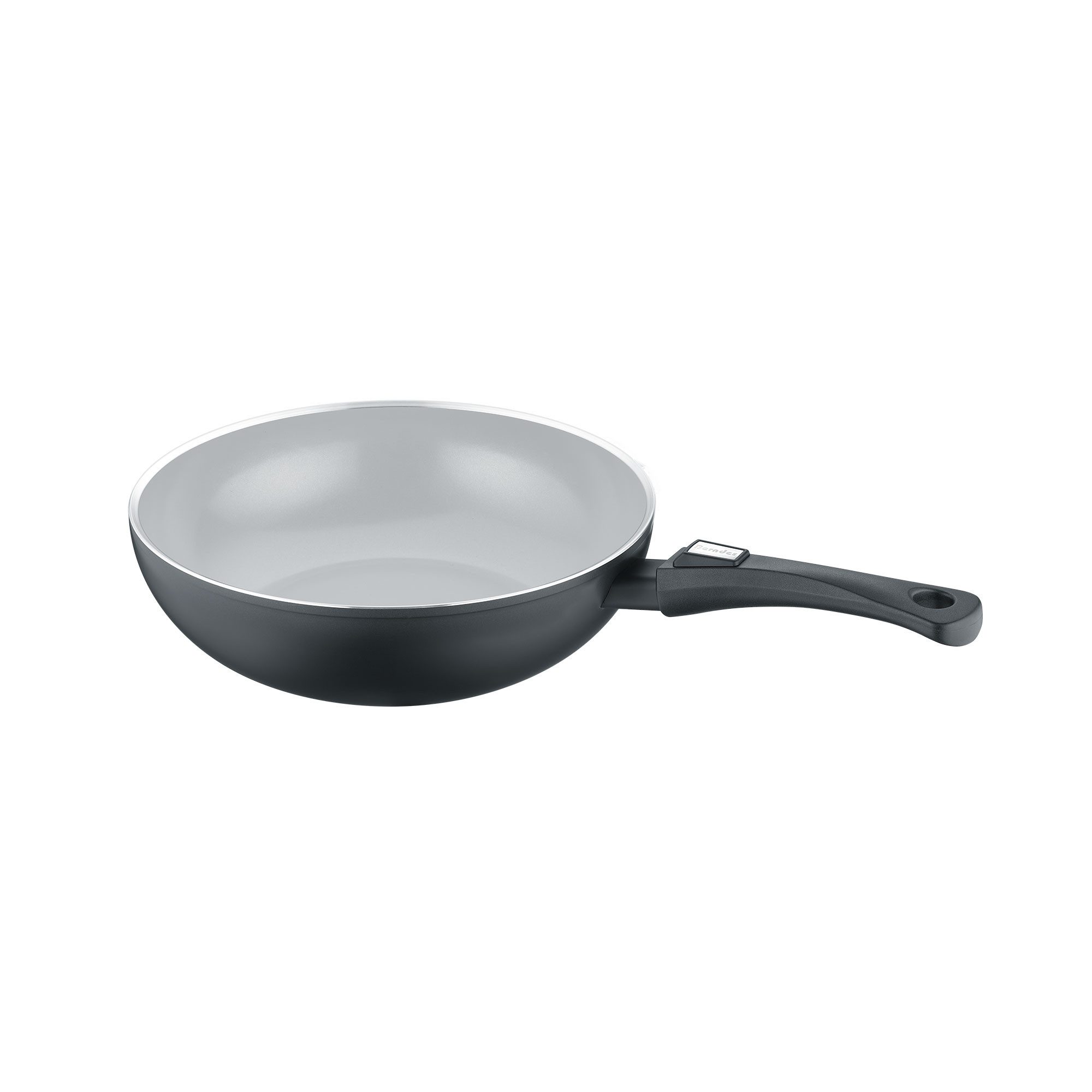 Berndes Wok 28 cm, Aluminium, schwarz - b.perfect, Aluminium, schlaggeschmiedet