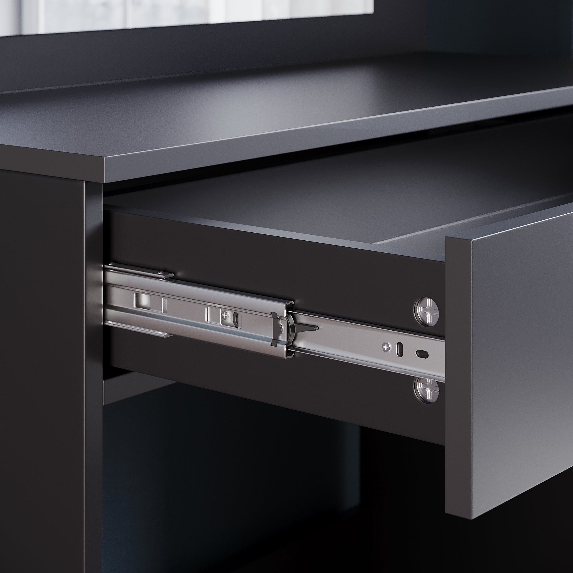 SONNI Schminktisch Schwarz/Weiß, mit LED-Beleuchtung, 80x40x140cm,3 Lichtmodi, mit Spiegel, Hocker, Schublade,Kosmetiktisch,Speicherfunktion