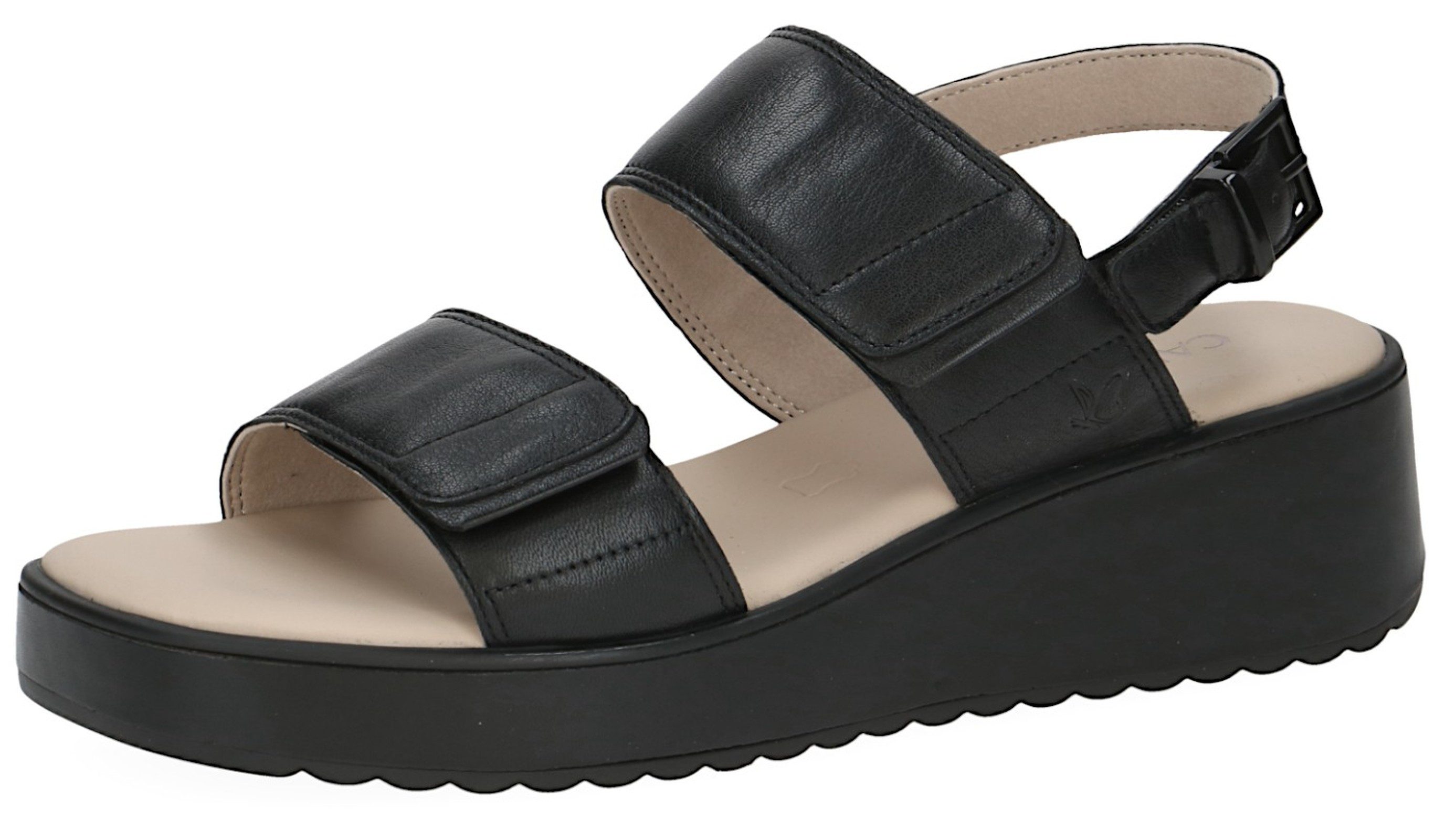 Caprice 9-28307-44 022 Black Nappa Sandale