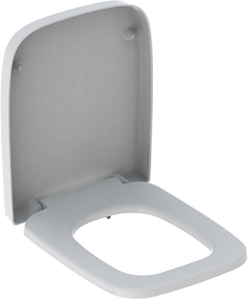 GEBERIT WC-Sitz GEBERIT 572120000 WC-Sitz Renova Plan mit Deckel Scharniere: Metall, m