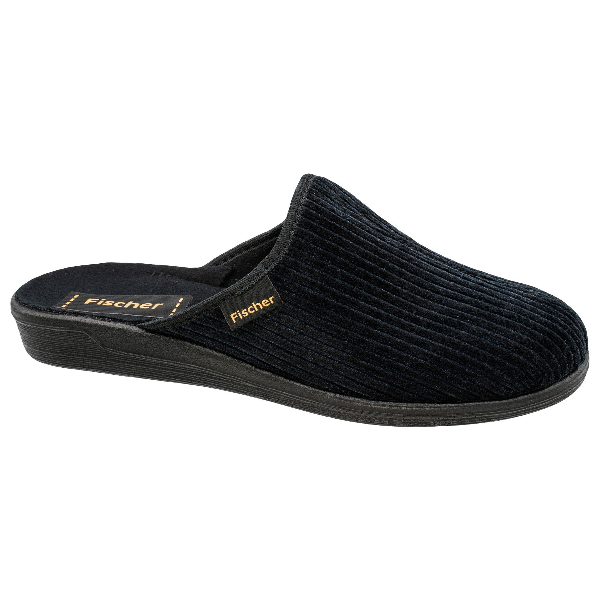 Fischer-Markenschuh Pantoffeln Frank Hausschuh mit leichter PU-Laufsohle