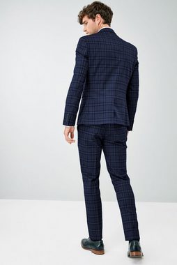 Next Baukastensakko Anzug mit Karomuster: Skinny Fit Sakko (1-tlg)