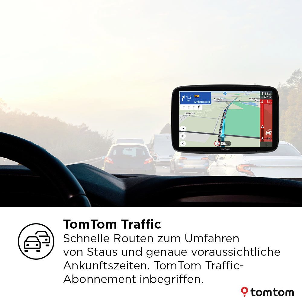 TomTom TomTom Go Navigator 6" 2nd Navi 15.2 cm 6 Zoll Britische Inseln, Europ Navigationsgerät